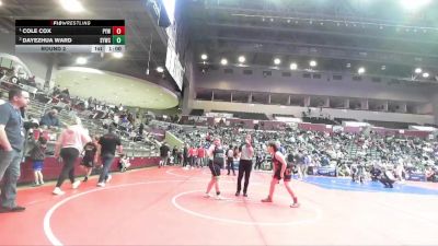 170 lbs Round 2 - Cole Cox, Panther Youth Wrestling-CPR vs Dayezhua Ward, Springdale Youth Wrestling Club