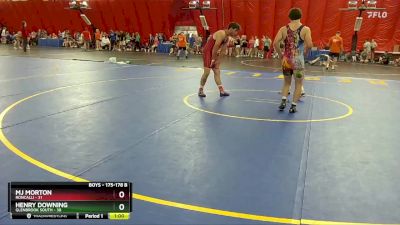 175-178 B Round 2 - Henry Downing, Glenbrook South vs Mj Morton, Roncalli