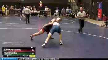 157 lbs Cons. Round 2 - Thade Radosa, Cornerstone vs Carlo Castagnaro, Arizona Christian