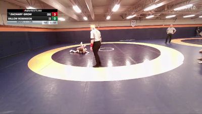 106 lbs Quarterfinal - Zachary Grow, Champions Wrestling Club vs Dillon Robinson, 208 Spartans
