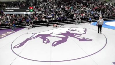 5A 150 lbs Cons. Round 2 - Landon Hill, Brighton vs Parker Yorgason, Westfield
