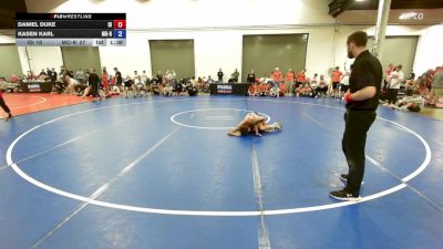 80 lbs Daniel Duke, Idaho vs Kasen Karl, Missouri Red