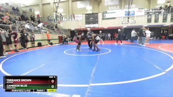 215 lbs Champ. Round 2 - Terrance Brown, MCLAIN vs Cameron Blue, Sequoyah