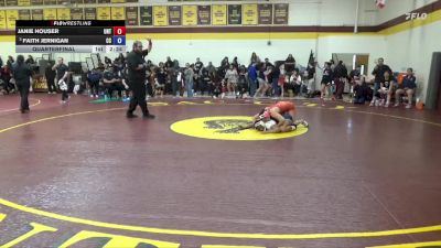 138 lbs Quarterfinal - Faith Jernigan, Cerritos College vs Janie Houser, Unattached