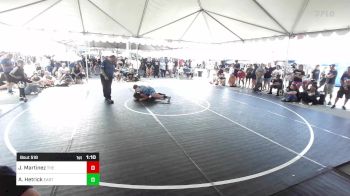 175 lbs Quarterfinal - Jade Martinez, The Beat The Street vs Ava Hetrick, Eastvale Elite