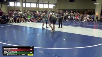 215 lbs Round 1 (32 Team) - Jackson Wilson, Funky Boyz vs Joel Marchand, Gulf Coast WC