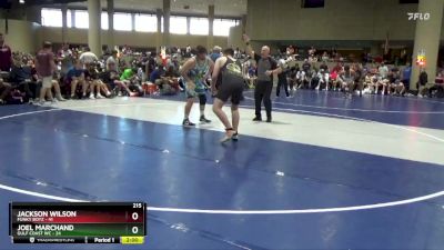 215 lbs Round 1 (32 Team) - Jackson Wilson, Funky Boyz vs Joel Marchand, Gulf Coast WC