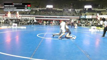 157 lbs Quarters & Wb (16 Team) - Jimmie Bailes, Glenville State University vs Carter Shupert, Averett