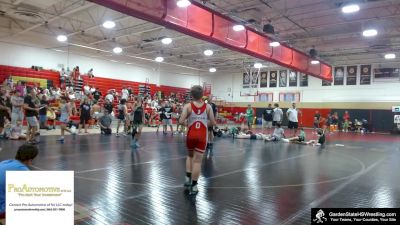 Youth-110 lbs Consolation Round 2 - Nick Teal, South Plainfield vs Alex Trahim, Ocean Twp