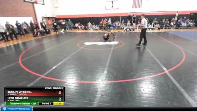 145 lbs Cons. Round 3 - Juron Whiting, Plainfield (SOUTH) vs Levi Graham, ROUND LAKE