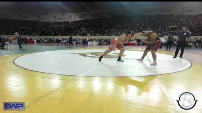 Consi Of 16 #2 - Aiden Augustine, Mangum Wrestling vs Bronson Johnson, Sequoyah Tahlequah JH