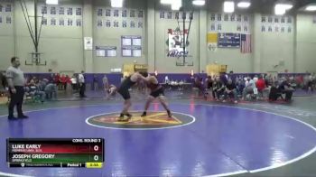 220 lbs Cons. Round 3 - Joseph Gregory, Springfield vs Luke Early, Memphis Univ. Sch.
