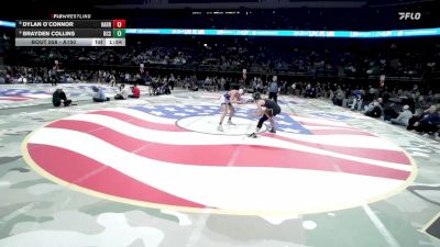 Champ. Round 1 - Dylan O`Connor, Harrisburg vs Brayden Collins, Rapid City Stevens