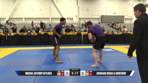 Abraham Josiah La Montagne vs Michael Anthony Heyliger 2025 World IBJJF Jiu-Jitsu No-Gi Championship