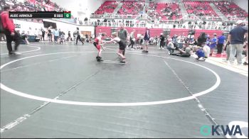 52 lbs Rr Rnd 3 - Griffin Phillips, Murray County Takedown Club vs Alec Arnold, Del City Little League Wrestling