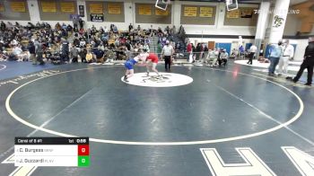 132 lbs Consi Of 8 #1 - Carter Burgess, Branford vs John Guzzardi, Plainville