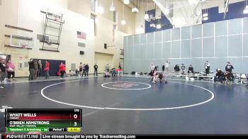 175 lbs Cons. Round 3 - Wyatt Wells, Cheney vs O`Brien Armstrong, East Valley (Yakima)