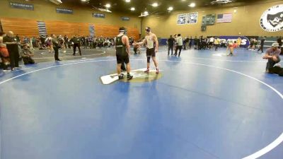 215 lbs Champ. Round 1 - Kaiden Gan, Pacifica vs Taylor Hall, Righetti