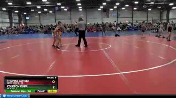84 lbs Round 3 - Coleton Klipa, PA Blue vs Thomas Gorski, Terps Xtreme