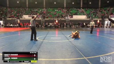 1A-4A 132 Cons. Round 2 - Rhett Swaner, Brooks vs Daniel Weber, Corner