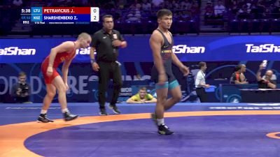 60 kg Qualif. - Justas Petravicius, Lithuania vs Zholaman Sharshenbekov, Kyrgyzstan