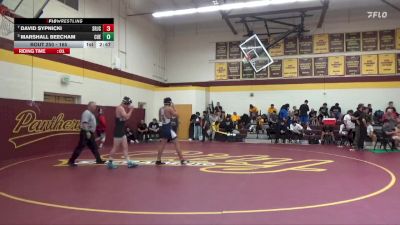 165 lbs Cons. Round 5 - Marshall Beecham, Cuesta College vs David Sypnicki, Santa Rosa Junior College