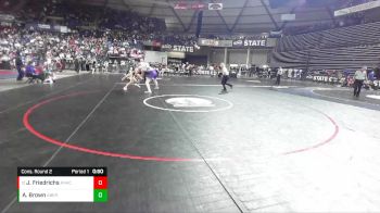2A 152 lbs Cons. Round 2 - James Friedrichs, Anacortes vs Andres Brown, Aberdeen
