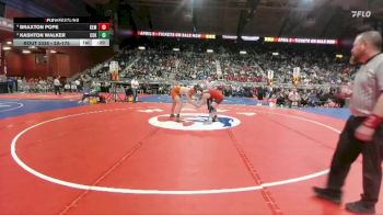 2A-175 lbs 3rd Place Match - Braxton Pope, Kemmerer vs Kashton Walker, Cokeville