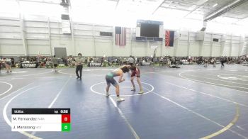 123 lbs Consi Of 4 - Matthew Fernandez, Parker Invictus WC vs Julian Manarang, No Team