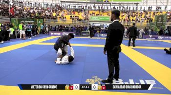 Davi Abrão Dias Barbosa vs Viktor Da Silva Santos 2025 Brasileiro Jiu-Jitsu IBJJF