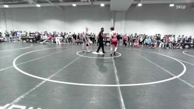 80 lbs Champ. Round 2 - Beau Waldron, BullTrained Wrestling vs River Von Haden, Utah