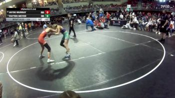 120 lbs Champ. Round 2 - Jayde Murray, Nebraska Wrestling Academy vs Payten Meyer, 308 Wrestling Academy