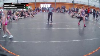 175 lbs Round 2 (4 Team) - Brianna Bartolini, Team Palmetto Pink vs Hannah Crowe, Georgia United