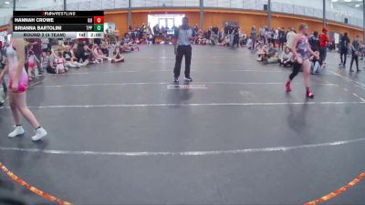 175 lbs Round 2 (4 Team) - Brianna Bartolini, Team Palmetto Pink vs Hannah Crowe, Georgia United