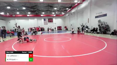 106-116 lbs Consolation Bracket - Daniel LaRocca, Center Grove vs Wyatt Philpott, Bedford North Lawrence