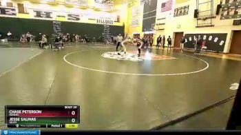 138 lbs Champ. Round 1 - Jesse Salinas, Selah vs Chase Peterson, Rogers