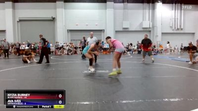 138 lbs Round 3 (8 Team) - Nyzia Burney, Black Mambas vs Ava Ives, Untouchables