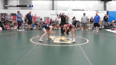 56 lbs Rr Rnd 7 - Samiyah Rahming, MGW Death By Chocolate - W vs Kenzie Carder, Apex (OH) Girls - W