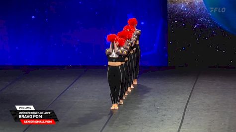 Maverick Dance Alliance - Bravo Pom [2025 Senior Small Pom Prelims] 2025 The Dance Worlds