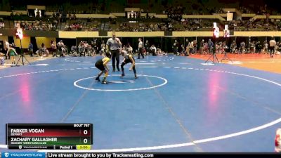 85 lbs 1st Place Match - Zachary Gallagher, Hickory Wrestling Club vs Parker Vogan, Defiant