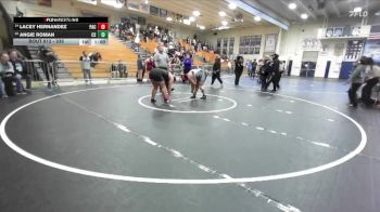 235 lbs Cons. Round 3 - Angie Roman, Canyon Springs vs Lacey Hernandez, Pacifica