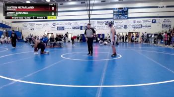 215 lbs Champ. Round 1 - Jimmy Santana, EDISON PREP vs Jaxton McFarland, Mannford