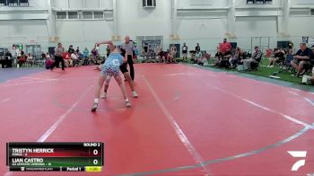 126 lbs Round 2 (8 Team) - Lian Castro, U2 Upstate Uprising vs Tristyn Herrick, Forge