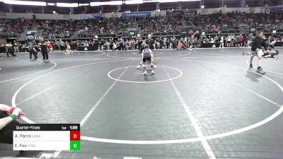 85 lbs Quarterfinal - Aidan Parra, Lion's Den Wrestling Academy vs Evan Fox, Lexington Youth Wrestling Club