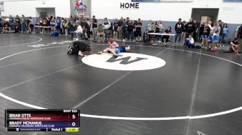 114 lbs 3rd Place Match - Briar Otts, Chugach Eagles Wrestling Club vs Brady McManus, Cordova Pounders Wrestling Club