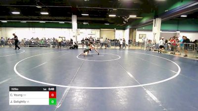 112 lbs Consi Of 16 #1 - Collin Young, OH vs Joshua Golightly, VA