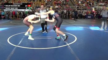 144 lbs Champ. Round 1 - Brody Mast SE3, West Jefferson vs Nolan Taucher NE5, BTW