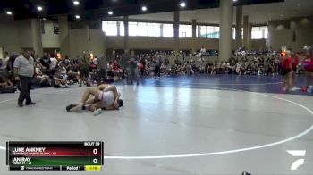 157 lbs Quarters & 3rd Wb (32 Team) - Luke Ankney, Team Rich Habits Black vs Ian Ray, TNWA #1