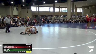 157 lbs Quarters & 3rd Wb (32 Team) - Luke Ankney, Team Rich Habits Black vs Ian Ray, TNWA #1