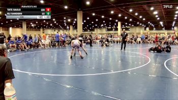 120 lbs Round 1 (32 Team) - Eli Sanders, Team GATA vs Tate Sauls, Ground Zero WC